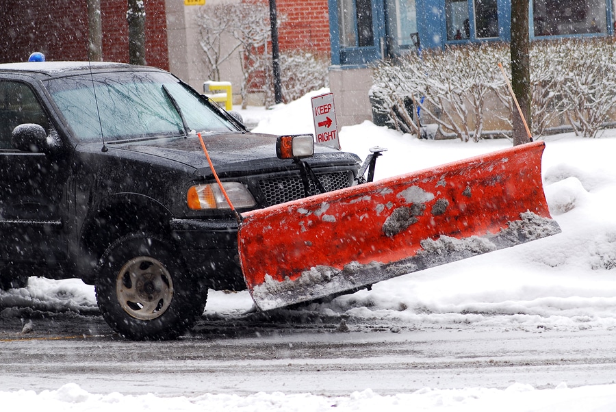 Tips for using a snow plow